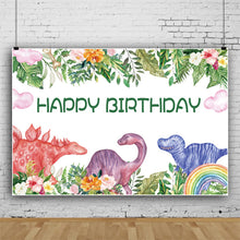 Load image into Gallery viewer, Jungle Safari Baby Birthday Forest Baby newborn Cartoon Portrait Photos Props Fona Photo Session Photo Studio