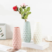 Load image into Gallery viewer, Nordic Plastic Vase Unbreakable Anti-Ceramic Flower Vases European Imitation Rattan Pot Simplicity Basket Arrangement Home Decor