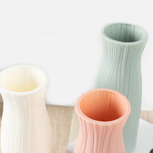 Load image into Gallery viewer, Nordic Plastic Vase Unbreakable Anti-Ceramic Flower Vases European Imitation Rattan Pot Simplicity Basket Arrangement Home Decor