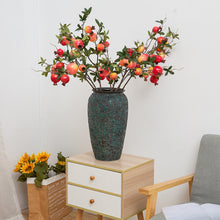 Load image into Gallery viewer, Artificial Floral Branch Pomegranate 5/6 Fruits Fake Flowers Artificial Plant Decorative Flowers Home Decor Wedding Decoration Photo Props