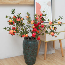 Load image into Gallery viewer, Artificial Floral Branch Pomegranate 5/6 Fruits Fake Flowers Artificial Plant Decorative Flowers Home Decor Wedding Decoration Photo Props