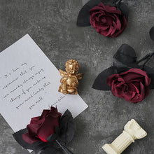 Load image into Gallery viewer, Retro Black Simulation Rose Fake Flowers Artificial Plant Decorative Flowers Home Decor Wedding Decoration Photo Props