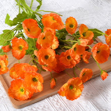 Load image into Gallery viewer, Artificial Flowers Poppies Fake Flowers Artificial Plant Decorative Flowers Home Decor Wedding Decoration