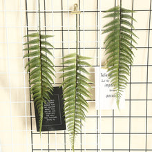 Load image into Gallery viewer, 1Pc Home Garden Decorated Free Tail Sunflower Artificial Fern Green Leaf Tree Plant Eucalyptus Leaves Bouquet Home Wedding Decoration Accessories