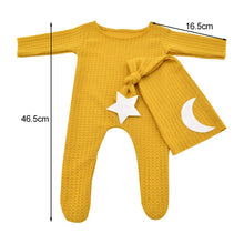 Load image into Gallery viewer, Stars Moon Newborn Photography Props Babies Accessories Baby Costume Clothes for New Born Baby Girl Boy Photografia Photo Props