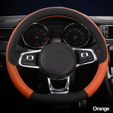 Load image into Gallery viewer, D Shape Car Steering Wheel Cover Non-slip Volant Braid Steering Wheel Funda Volante Auto