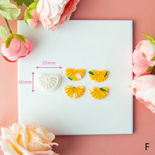 Load image into Gallery viewer, Geometric Polymer Clay Earring Cutter Cutting Mold DIY French Earrings Jewelry Pendant Embossing Making Tool