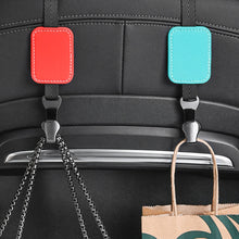 Load image into Gallery viewer, Car Seat Back Flip Hanging Hook Hanger Headrest Rod Mount Storage Holder For Car Bag Pouch Clothes Storage Hanging