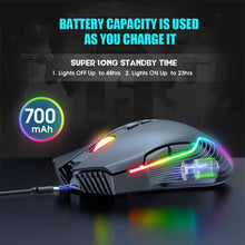 Load image into Gallery viewer, CW905 Cute Pink Wireless Gaming Mouse RGB Marquee Rechargeable Desktop Computer Notebook Mouse