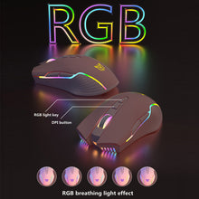 Load image into Gallery viewer, CW905 Cute Pink Wireless Gaming Mouse RGB Marquee Rechargeable Desktop Computer Notebook Mouse
