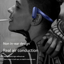Load image into Gallery viewer, BL03 Bone Conduction Headset Bluetooth-compatible 5.2 Stereo Waterproof Music Sports Earphone Hanging Ear Wireless Headphone