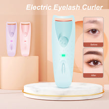 Load image into Gallery viewer, USB Charging Portable Electric Eyelash Curler Constant Temperature Electric Heated Eyelash Curler Lasting Shaping Eyelash Curler