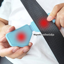 Load image into Gallery viewer, Car Seat Belt Clip Safety Belt Fixed Limiter Interior Seat Belt Fixed Limit With Card Clip Magnetic
