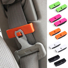 Load image into Gallery viewer, 2Pcs Car Safety Belt Clips Auto Seat Belt Buckle Car Styling Safety Stopper Belt Clips Adjusting Clip Tension