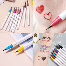 Load image into Gallery viewer, 8 Colors Eyeliner Colorful Smooth Eyeliner Liquid Pen Waterproof Long Lasting Quick-drying Eyeliner Pen Makeup Cosmetics