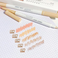 Load image into Gallery viewer, 5 Colors Double-head Dual-purpose Lying Silkworm Pen Shiny Matte Silkworm Pen Shadow Pen Brighten Lying Silkworm Pen Cosmetics