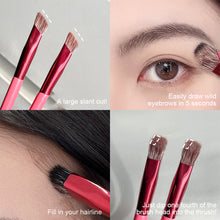Load image into Gallery viewer, Square Four-corner Beveled Eyebrow Brush Filled Hairline Concealer Brush Multi-purpose Portable Makeup Brush