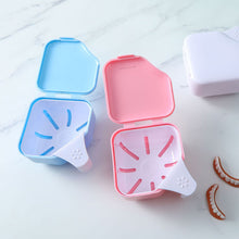 Load image into Gallery viewer, Denture Storage Box Mouth Guard Container Braces Case Portable Teeth Dental Appliance Supplies Tray Tooth Health Care
