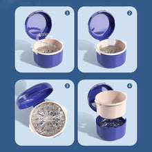 Load image into Gallery viewer, Magnetic Dental Braces Storage Box Orthodontic Denture Retainer Container Oral Partial Teeth Brace Mouthguard Case
