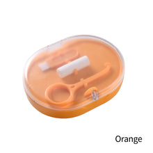 Load image into Gallery viewer, Two Layers Dental Brace Storage Large Capacity Orthodontic Retainer Storage Box Waterproof Breath Soaking Privacy Protection