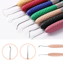 Load image into Gallery viewer, Dental Resin Filler Aesthetic Restoration Kit Silicone Handle for LM Resin Knife Plastic Dresser Dentistry Tool Instrument