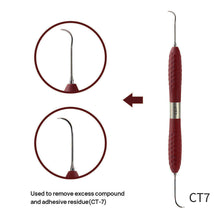 Load image into Gallery viewer, Dental Resin Filler Aesthetic Restoration Kit Silicone Handle for LM Resin Knife Plastic Dresser Dentistry Tool Instrument