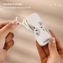 Load image into Gallery viewer, Portable Floss Dispenser Automatic Dental Floss Storage Box Reusable Floss Toothpicks Container Teeth Flosser Holder Tools
