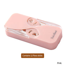 Load image into Gallery viewer, Portable Floss Dispenser Automatic Dental Floss Storage Box Reusable Floss Toothpicks Container Teeth Flosser Holder Tools
