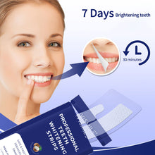 Load image into Gallery viewer, 14pairs 3D Gel Teeth Whitening Strips White Tooth Dental Kit Oral Hygiene Care Sticker False Teeth Veneers Dentist Whiten Gel