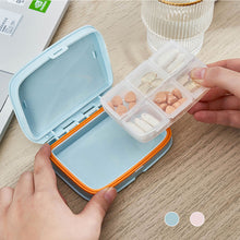 Load image into Gallery viewer, 4/6 Grid Waterproof Sealed Portable Medicine Box Transparent Medicine Multi-functional Subpackage Medicine Box Storage Box