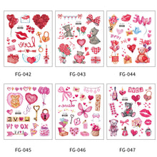 Load image into Gallery viewer, Cartoon Butterfly Temporary Wings Waterproof Tattoo Sticker for Fashion Women Girls Body Finger Art Flowers Tattoo Sticker
