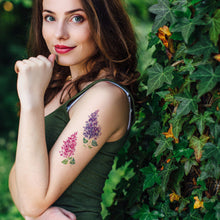 Load image into Gallery viewer, Maple Leaves Temporary Wings Waterproof Rose Flower Women Tattoo Sticker Girls Body Finger Art Flowers Tattoo Sticker