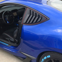 Load image into Gallery viewer, Pair Car Rear Quarter Window Louvers Spoiler Panel for Toyota 86 GT86 Subaru BRZ 2013-2018 Stickers