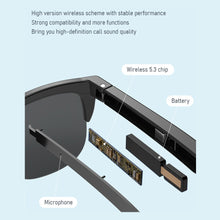 Load image into Gallery viewer, F06 Smart Bluetooth 5.3 Glasses Anti-Blu-ray Stereo Double Speaker Touch Wireless Bluetooth Sunglasses HiFi Sound Quality