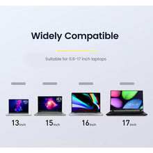 Load image into Gallery viewer, Zinc Alloy Laptop Stand Notebook Support Foldable Desk Holder Stand For Macbook Laptop iPad Tablet Portable Cooling Base Bracket