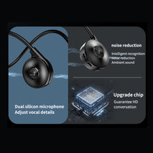 Load image into Gallery viewer, M1s Wireless Bluetooth-compatible Earphone Bone Conduction Stereo Noise-canceling Dual Microphones Headset for Xiaomi Huawei