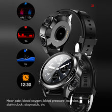 Load image into Gallery viewer, JM03 Smart Watch Men Smartwatch Tws 2 In 1 HIFI Stereo Wireless Headset Combo Bluetooth Phone Call For Android IOS
