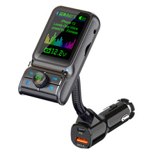 Load image into Gallery viewer, 1.77 Inch Color Screen Car Bluetooth Support Qc3.0 And Pd Fast Charging Eq Audio Adjustment Player With Rod Bc85