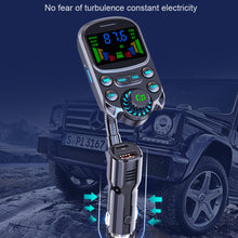 Load image into Gallery viewer, PD Fast Charge Bluetooth Hands-free Car Charger FM Transmitter Car MP3 Player Cigarette Lighter U Disk Card BC86