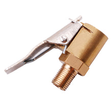 Load image into Gallery viewer, Car Tire Air Chuck Inflator Pump Valve Connector Clip-on Adapter Car Brass 8mm Tyre Wheel Valve For Inflatable Pump