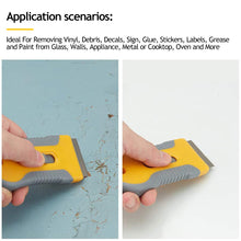 Load image into Gallery viewer, Glue Removal Blade Scraper Car Window Blade Knife Cleaner Ceramic Glass Sticker Glue Cleaner Remover Automotive Film Ceramic Tool