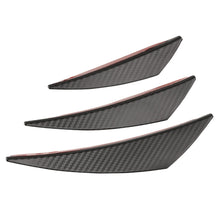 Load image into Gallery viewer, 6Pcs Car Front Bumper Lip Decoration Diffuser Shunt Fin Body Spoiler Canard Universal Auto Modified Canard Exterior Parts