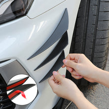 Load image into Gallery viewer, 6Pcs Car Front Bumper Lip Decoration Diffuser Shunt Fin Body Spoiler Canard Universal Auto Modified Canard Exterior Parts