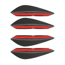 Load image into Gallery viewer, 4Pcs Car Front Bumper Lip Decoration Diffuser Shunt Fin Body Spoiler Canard Universal Auto Modified Canard Exterior Parts