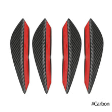 Load image into Gallery viewer, 4Pcs Car Front Bumper Lip Decoration Diffuser Shunt Fin Body Spoiler Canard Universal Auto Modified Canard Exterior Parts