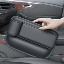 Load image into Gallery viewer, Universal Car Seat Gap Water Cup Holder PU Crevice Side Storage Box Driver Front Auto Car Seat Gap Filler Car Interior Organizer