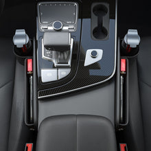 Load image into Gallery viewer, Universal Car Seat Gap Water Cup Holder PU Crevice Side Storage Box Driver Front Auto Car Seat Gap Filler Car Interior Organizer