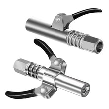 Load image into Gallery viewer, 10000PSI Heavy-Duty Grease Coupler Quick Release Grease Coupler NPTI/8 Double Handle Press Push Leak-Free Accessories
