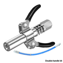 Load image into Gallery viewer, 10000PSI Heavy-Duty Grease Coupler Quick Release Grease Coupler NPTI/8 Double Handle Press Push Leak-Free Accessories