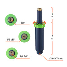 Load image into Gallery viewer, Popup Sprinklers 90/180/360 Degree Automatic Stretching Pure Copper Lawn Buried Head Garden Irrigation Waterting Tool